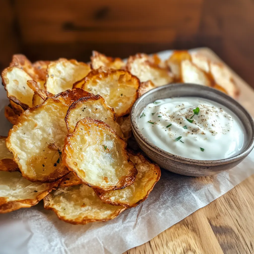 Easy High Protein Cottage Cheese Chips to Curb Your Cravings 6 Crispy high-protein cottage cheese chips ready to serve